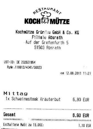 ibre H�ffner Kochm�tze Restaurant